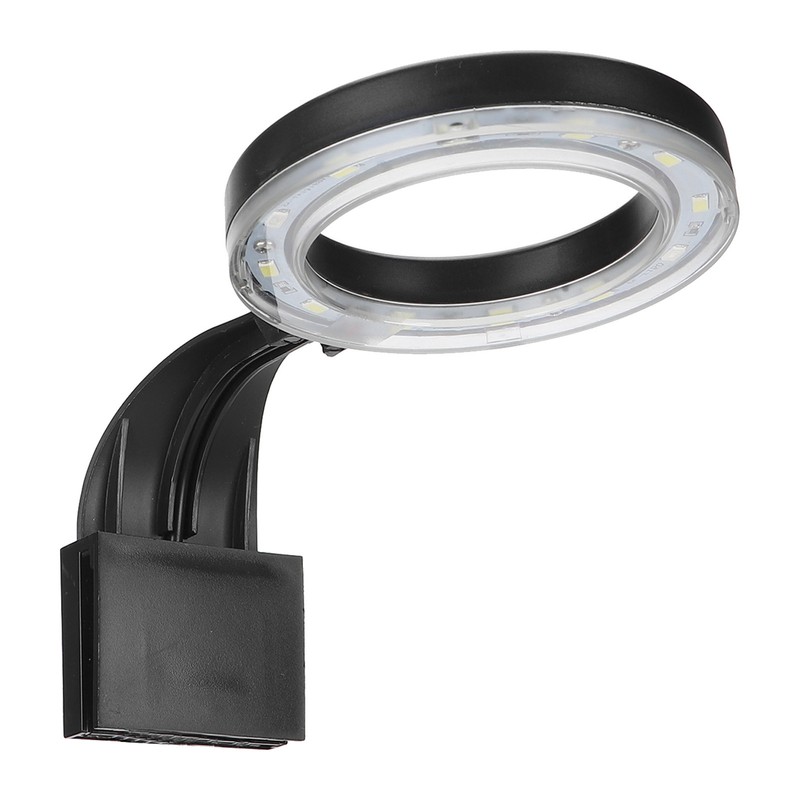 110‑240V Waterproof Aquarium Ring Clip Lamp LED Fish Tank Light