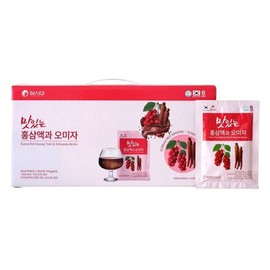 Galleria Areumduri Delicious Red Ginseng Extract and Schisandra chinensis 50ml 30 packets / 갤러리아 아름드리맛있는홍삼액과오미자50ml30포