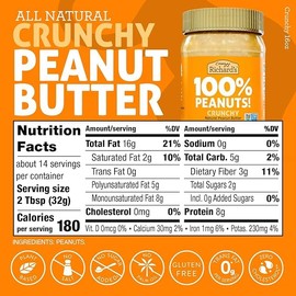 Crazy Richard's All-Natural Vegan Peanut Butter with No Added Sugar and Non-GMO Variety Pack (Creamy, Crunchy, and No Stir)