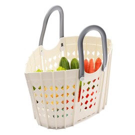 KOLHGNSE 4 Bags Wear Resistant Laundry Basket, Foldable Portable Place Bag, The Ideal Choice For Clothes, Camping, Shopping, Shopping