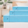 CHUN YI Memory Foam Mattress Topper, Gel Infused Bed Topper