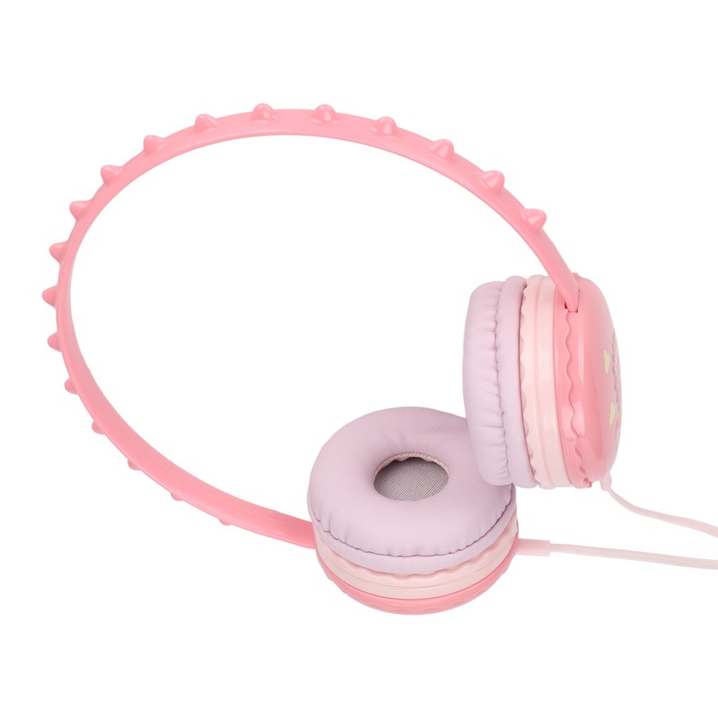 Kids Wired Headphone 3.5mm Jack Stereo Adjustable Headband Cute Child