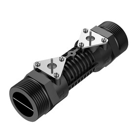 AUDIOWELL Ultrasonic Flow Sensor with Plastic Pipe HS0017 for Water Meter DN25 Ultrasonic Meter