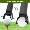Golf Ball Retriever Pick Up Tool, 3 PCS Gol f