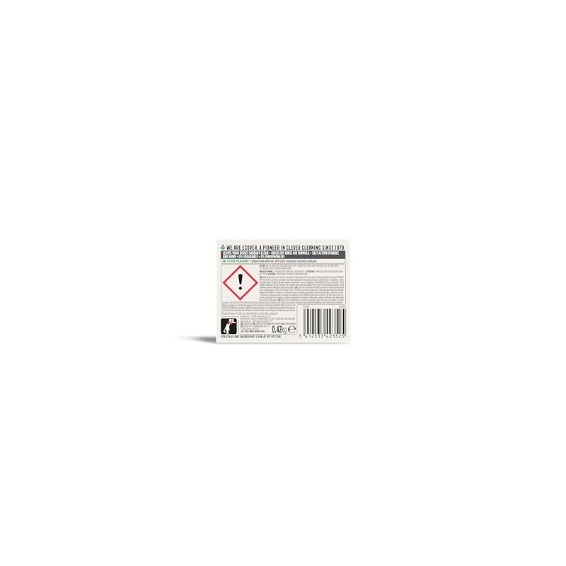 Ecover Zero Dishwasher Tablets with Dishwasher Salt and Rinse Aid,