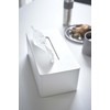 Yamazaki Industrial 3901 Thick Tissue Case, White, Approx. W 10.2