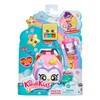 Kindi Kids Unisex N/A Owl Petkin Backpack and 3 Shopkins,
