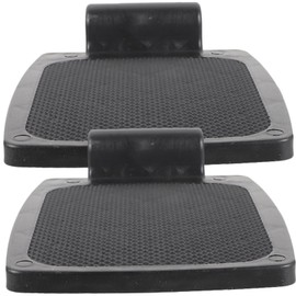 COLLBATH Ergonomic Wheelchair Foot Rest 2 Pack Elevating for Elderly Athletes Disabled