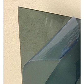 SIBE-R Plastic Supply - Light Gray/Smoke Transparent Acrylic Plexiglass #2064-1/8" - 24" x 12" Acrylic Plastic Sheet