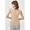 Selvin 100% Cotton Boiling Sweat Guard Bra Tank, Beige, 1