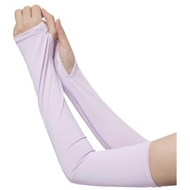 Acclis al24027 Women's Arm Cover, UV Protection, UV Protection, Sun Protection, Long Finger Holes, Finger Back, Cool Feel, Cool to Touch, Quick Drying, Absorbent, Quick Drying, For Sports, Work, Golf,