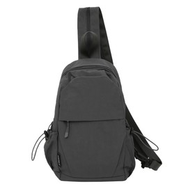 Neueins Backpack, Body Bag, 2-Way, Functional, Multiple Pockets, Unisex, Cross-body Shoulder Bag, Left and Right Interchangeable Outdoor, Casual