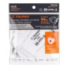 Truper Respirador Plegable N95 Con Válvula Para Partículas, Truper