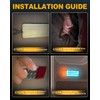 NEIFILES LED Interior Door Panel Lights Reflector Courtesy Light Compatible