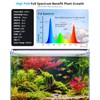 SEAOURA Aquarium Light for Fish Tanks, 24-30in Full Spectrum LED