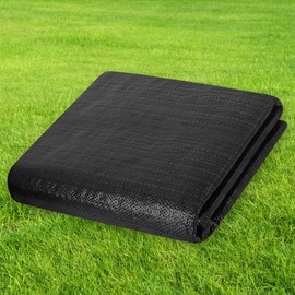 kaguster 3ft x 50ft Outdoor Gardens Weed Barrier Fabric, Heavy Duty & Durable Weed Barrier Landscape Fabric, Weed Block Gardening Mat,Eco-Friendly Design,Easy Setup Commercial Outdoor Weed Mat
