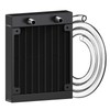 Clyxgs Water Cooling Radiator, 12 Pipe Aluminum Heat Exchanger Radiator