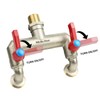 Mdlufee 3/4 Inch Brass Tap Splitter 2 Way, Hose Tap