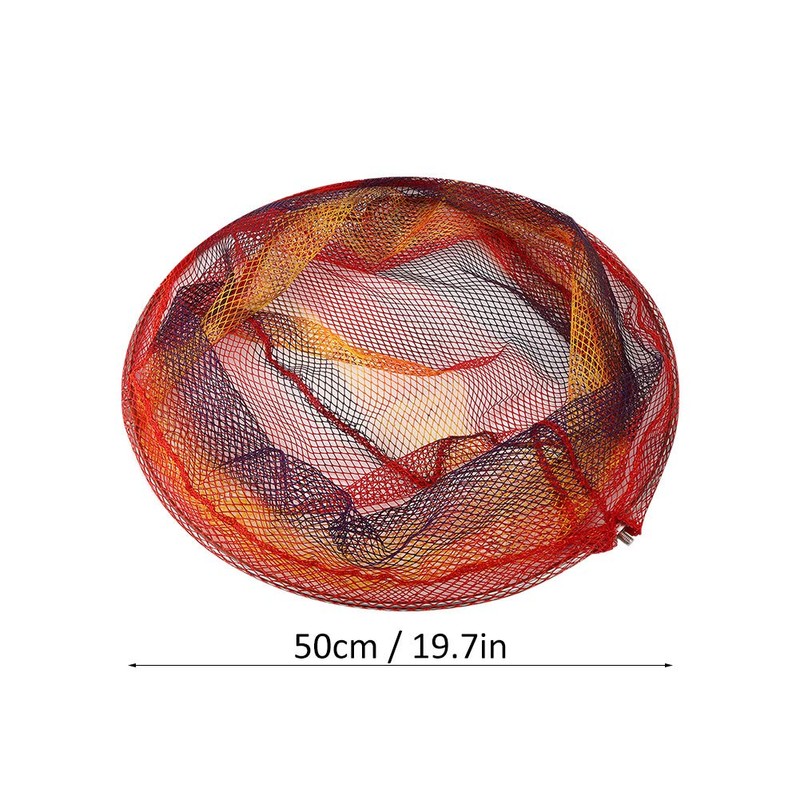 Keenso Foldable Fishing Net, 50cm Portable Opening Type Fishing Net