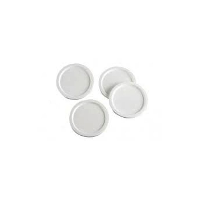 WECK 24020024 Frischhaltedeckel für Weck Rundrandgläser 60mm (5er Pack)