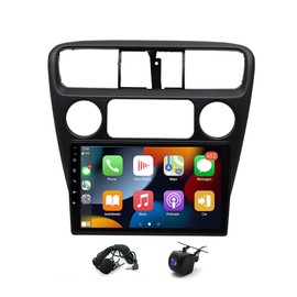 Android 13.0 Car Radio Stereo for Honda Accord 1998-2002 Built-in Wireless Carplay/Android Auto Double Din Car Stereo 9inch Touch Screen Head Unit with WiFi GPS Navigation DSP Bluetooth,2+32GB