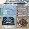 Single Burner Propane Stove 15000 BTU, Portable Gas Propane Stove