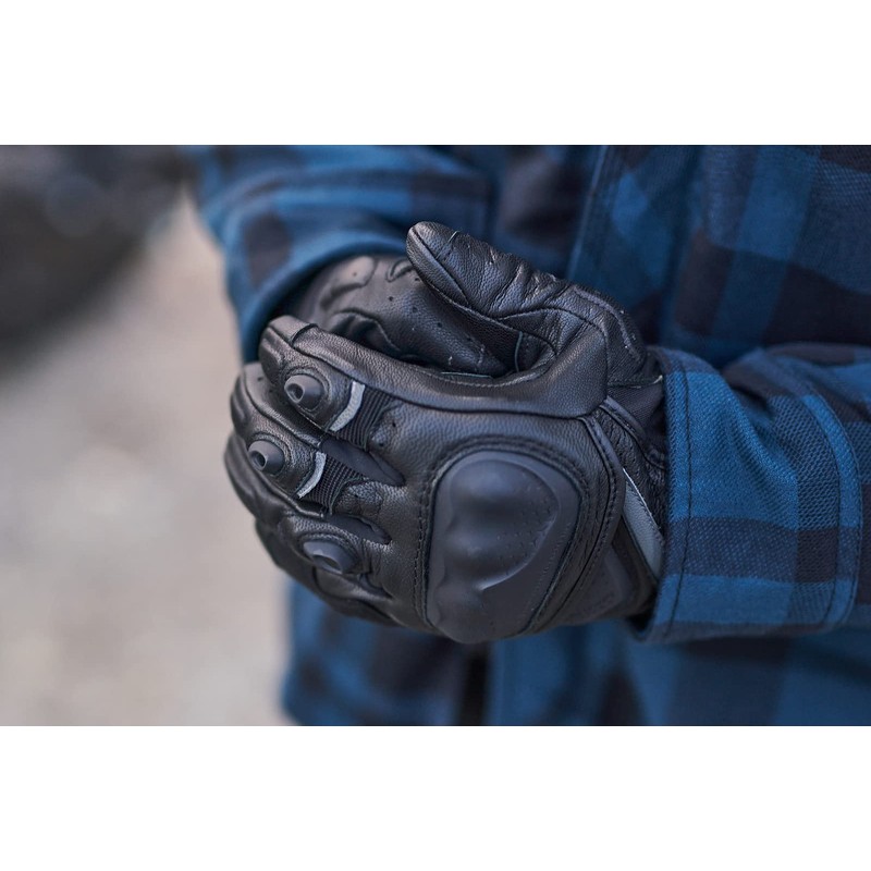 SHIMA Spark 2.0 Men's Motorcycle Gloves, Touchscreen, Summer, Sports Leather
