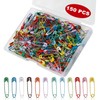 Pack of 150 Mini Safety Pins, 19 mm Colourful Small
