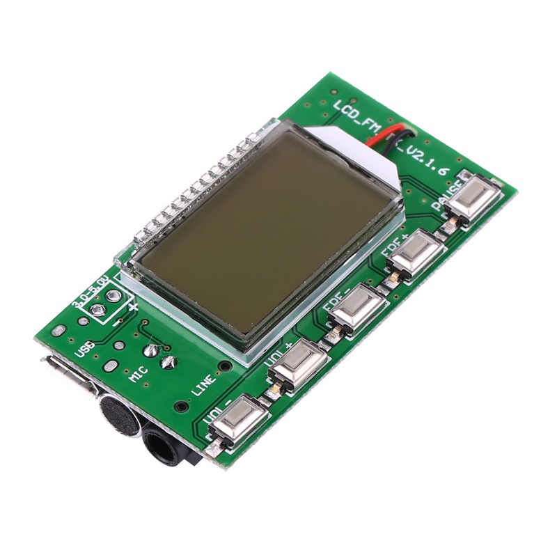DSP & PLL Digital Wireless Microphone Stereo FM Transmitter Module