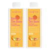 Seoul Factory Zero Tea Base Flat Peach Mango Flavor, 1.2kg, 2 Pieces / 서울팩토리 제로 티 베이스 납작복숭아 망고향, 1.2kg, 2개
