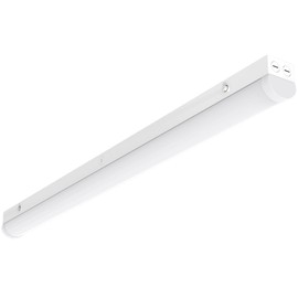 DOSILIO 4FT LED Linear Strip Light Fixtures 40/30/20W, 4 Foot Shop Lighting 3/4/5000K Adjustable, Commercial LED Linear Lights for Garage, Workshop, 0-10V Dimmable, Surface Mount, Linkable, AC100-277V