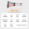 Pjerjzn Solar Panel Connector 8 to 2 Solar Y Branch