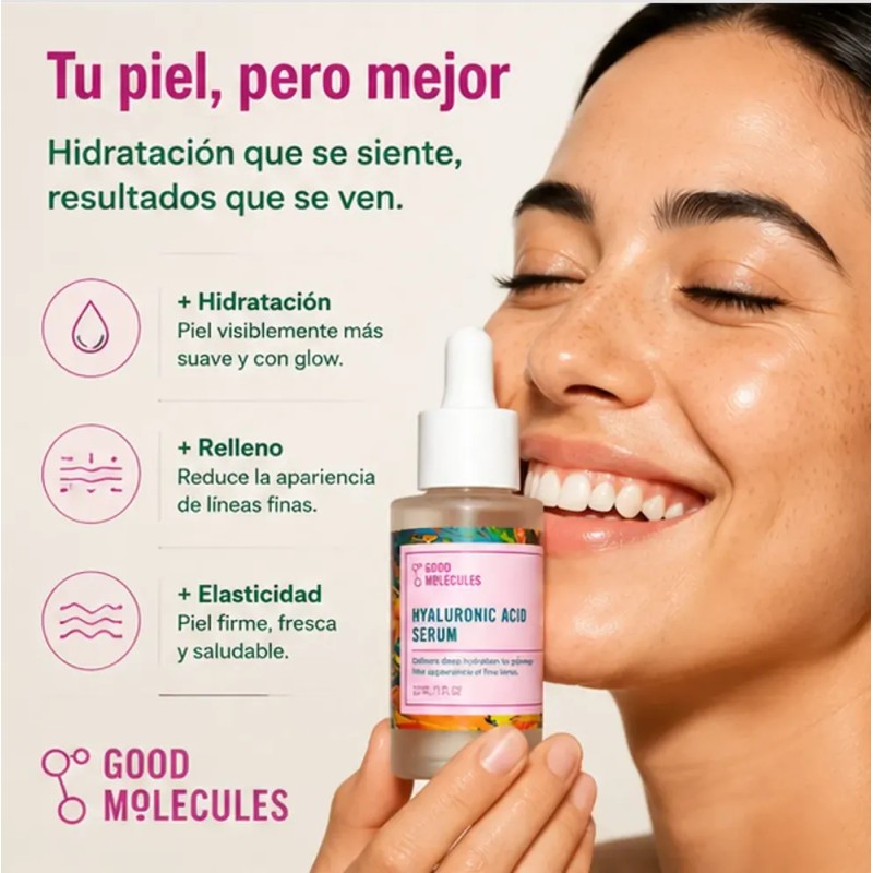 Sérum Hidratante Rellenador De Ácido Hialurónico 30 Ml