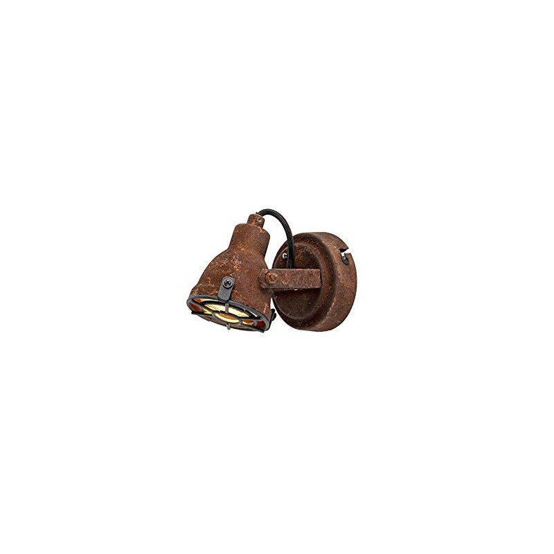 Qazqa industrial rust brown - interior lighting, living room lamp,
