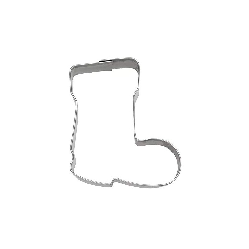 Staedter Stainless Steel Boot Cookie Cutter, Silver, 6 cm