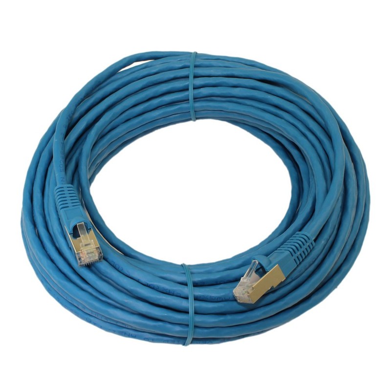 My Cable Mart 50ft Cat7 Shielded (SSTP) RJ45 Ethernet Patch