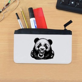 Azeeda 'Baby Panda with Pacifier' Pencil Case (PC00054797)