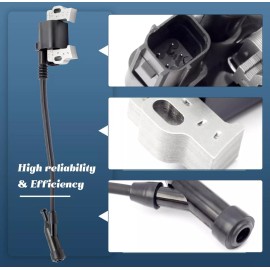 Kindza Ignition Coil For Honda 30500-Z5K-801 GX270 UT2 No Rev Limiter Closet to Run