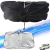 Nissan Cube Front Sun Shade Windshield Umbrella Shape Foldable Sun