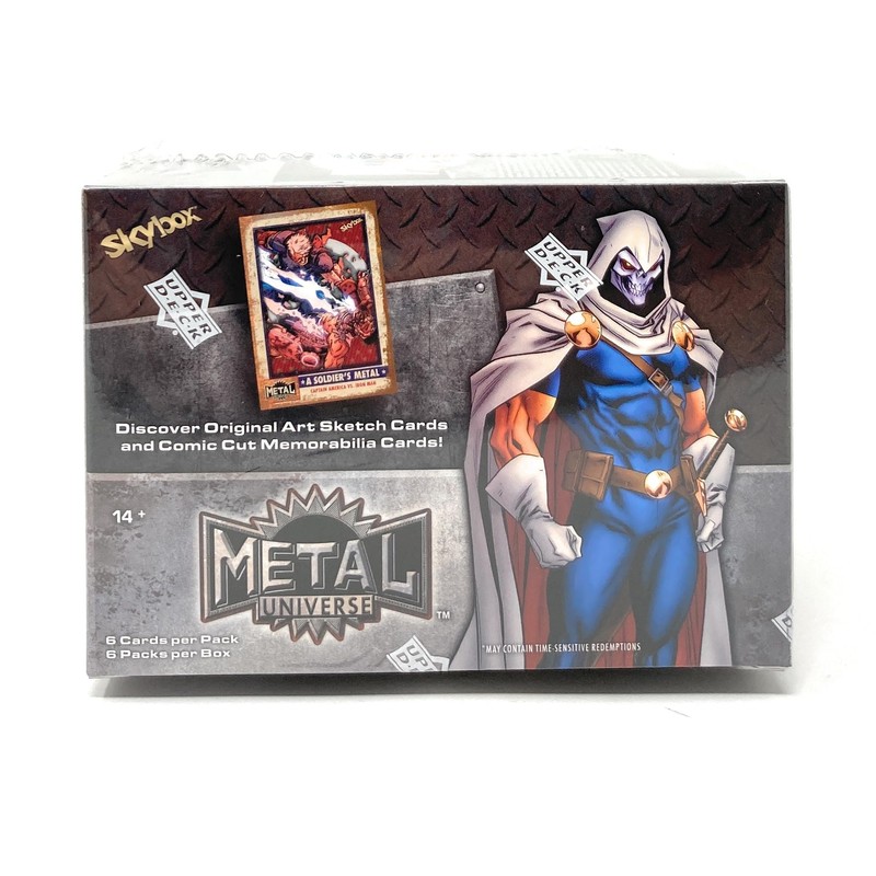 Upper Deck Skybox Metal Universe Avengers Blaster Box