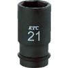 Kyoto Machine Tools (KTC) BP4M17TP 1/2 inch (12.7 mm) Impact Wrench Socket (Semi-Deep Thin) 0.7 inches (17 mm)