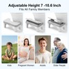 Foldable Toilet Stool Squat Adult, 7" Height Adjustable Poop Stool