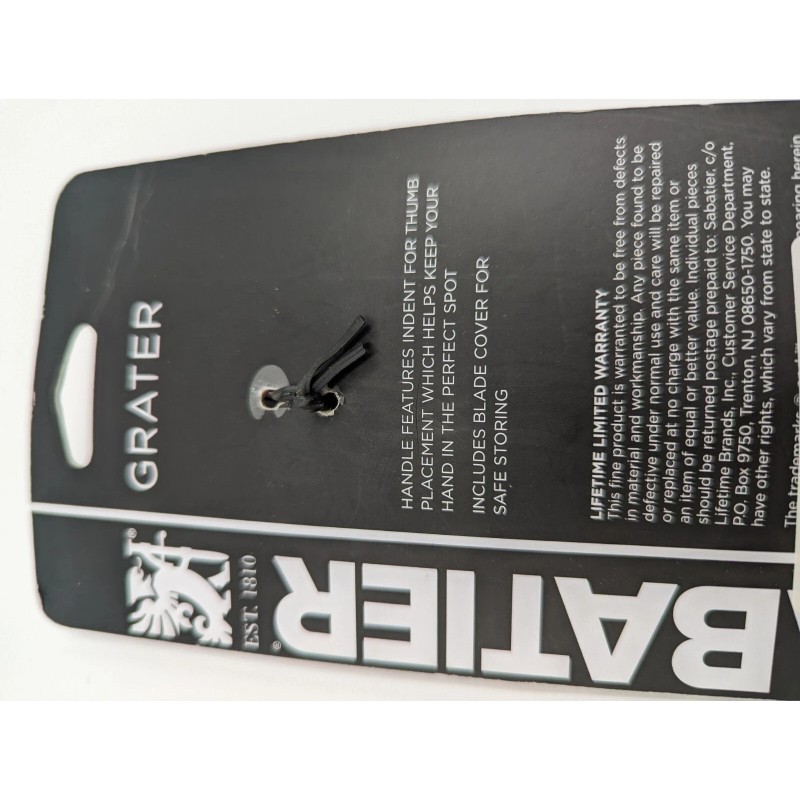 Sabatier Stainless Steel Hand Grater