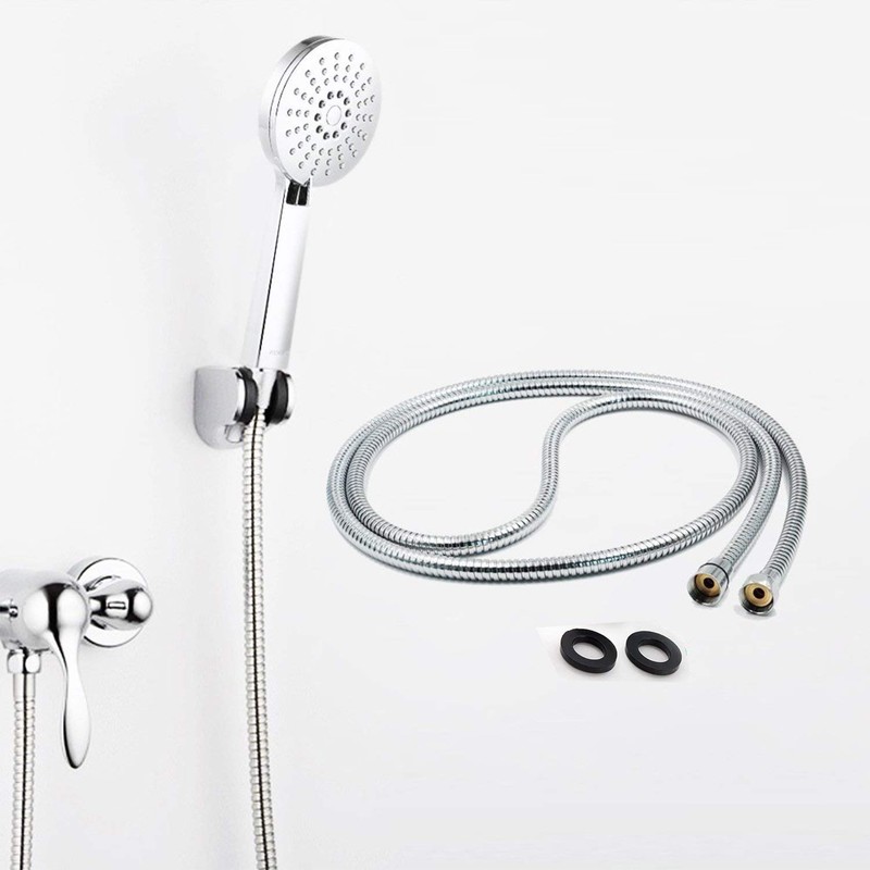 HOMEIDEAS 2.5m Shower Hose 304 Stainless Steel Extra Long Shower