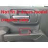 Carbon Fiber Window Lift Switch Panel Cover Trim for 2019-2026