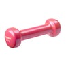 York Fitness Single Vinyl Dipped Dumbbell (Fitbell), Pink, 0.5 Kg