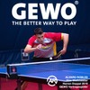 GEWO Double Case Master - Table Tennis Bat Case for