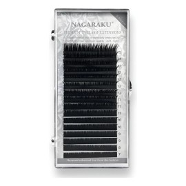 Blister Pestañas Nagaraku Aplicacion Mink 1x1 Medida Y Mix