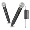 SM58 Microfonos Inalambricos 2 de Mano Dinamico UHF con Receptor