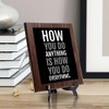 How You Do Anything Is How You Do Everything., Wooden